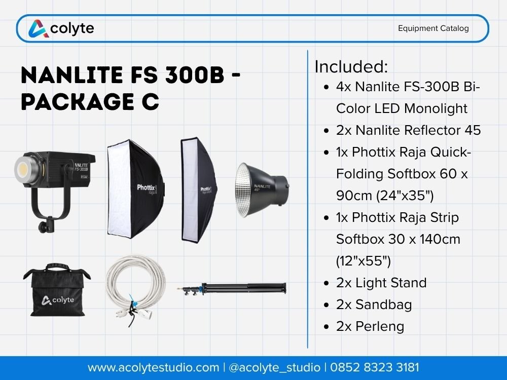 Nanlite FS-300B - Package C
